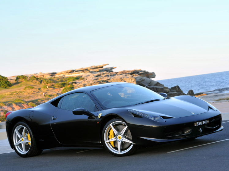 2010, Ferrari, 458, Italia, Supercar, Supercars HD Wallpaper Desktop Background