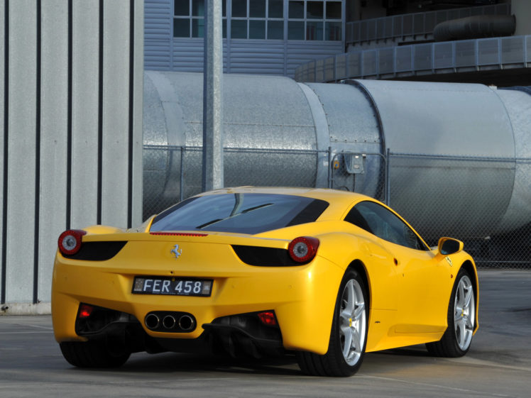 2010, Ferrari, 458, Italia, Supercar, Supercars HD Wallpaper Desktop Background