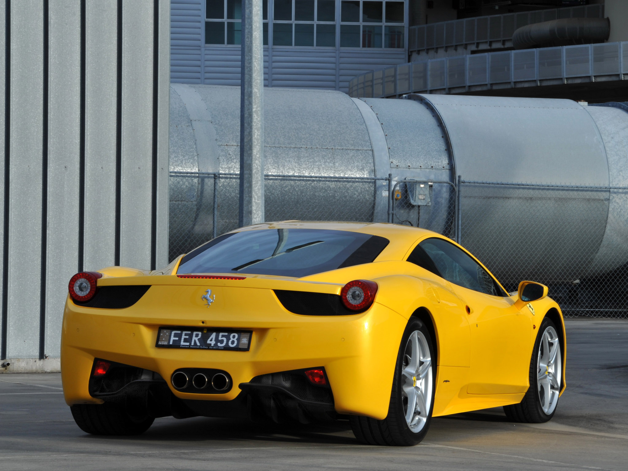 2010, Ferrari, 458, Italia, Supercar, Supercars Wallpaper