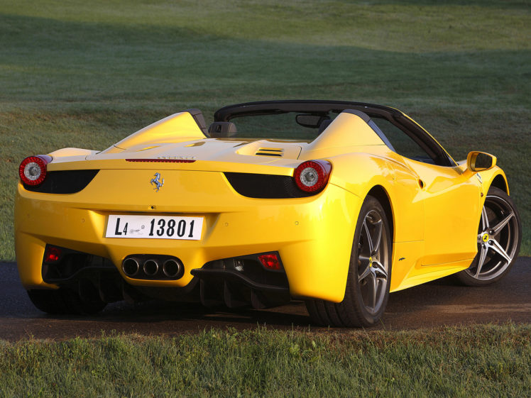 2011, Ferrari, 458, Spider, Supercar, Supercars, Hf HD Wallpaper Desktop Background