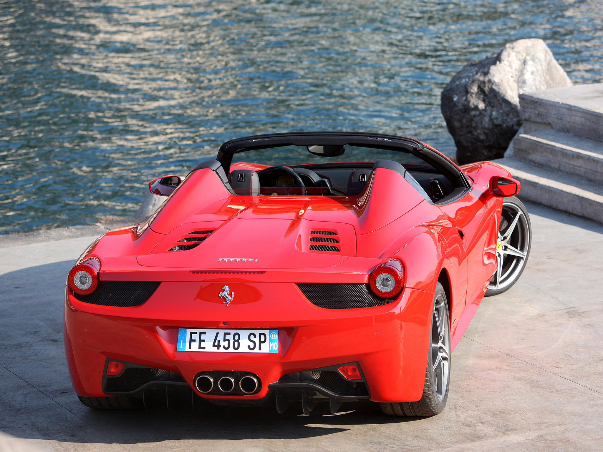 2011, Ferrari, 458, Spider, Supercar, Supercars Wallpaper