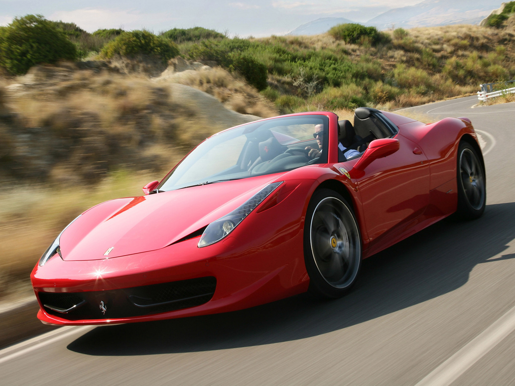 2011, Ferrari, 458, Spider, Supercar, Supercars Wallpaper