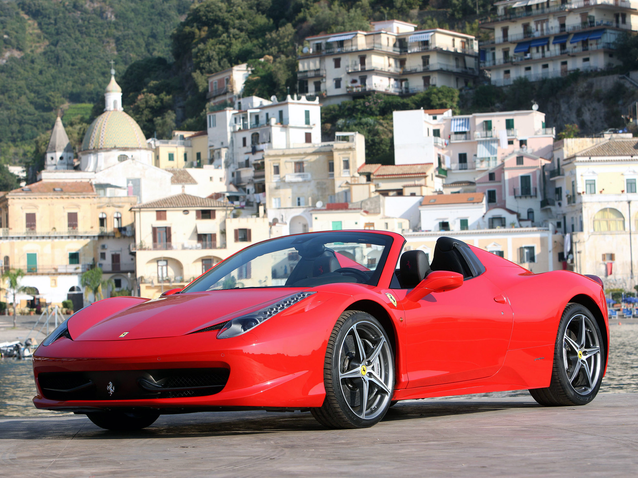 2011, Ferrari, 458, Spider, Supercar, Supercars Wallpaper