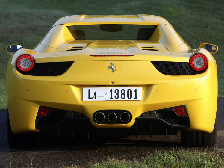 2011, Ferrari, 458, Spider, Supercar, Supercars HD Wallpaper Desktop Background