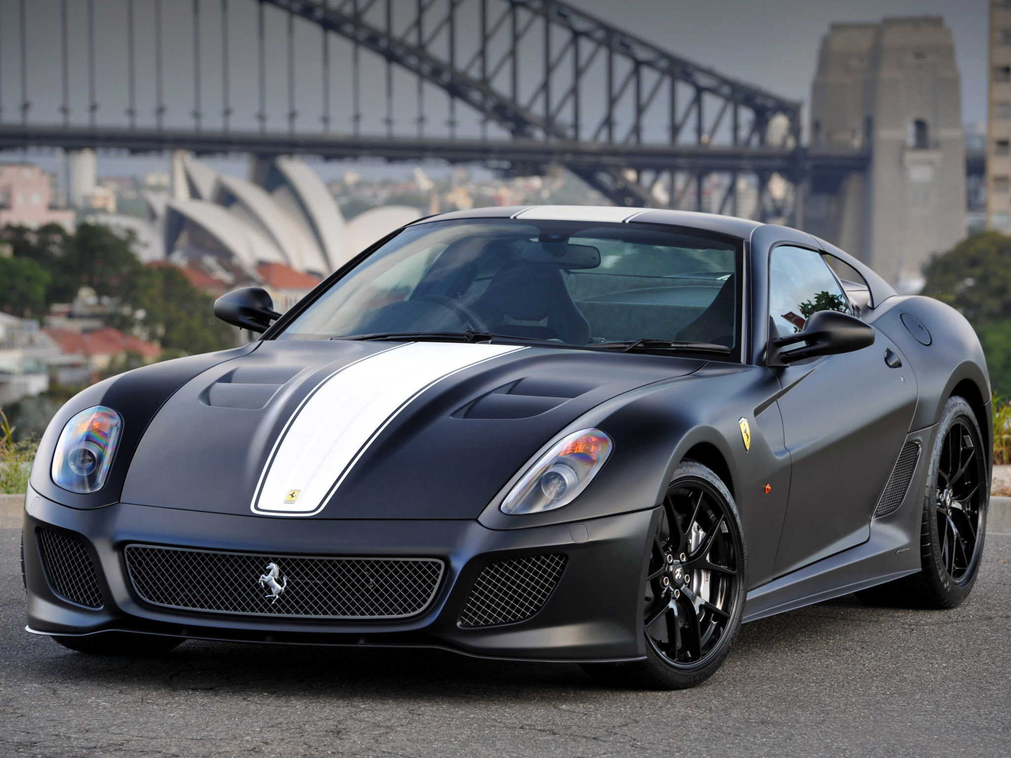 Ferrari 599 GTO черный