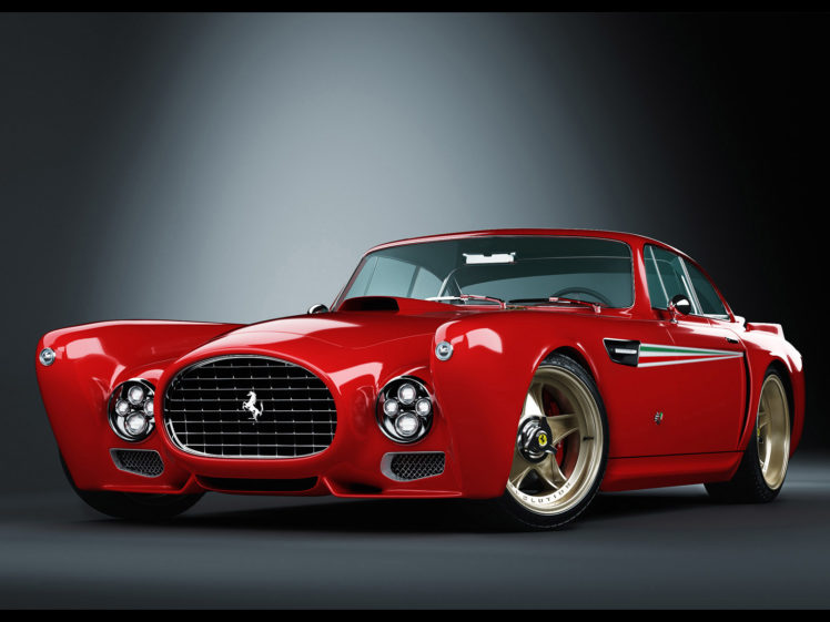 2011, Ferrari, F340, Gullwing, America, Gwa, Competizione, Supercar, Supercars HD Wallpaper Desktop Background