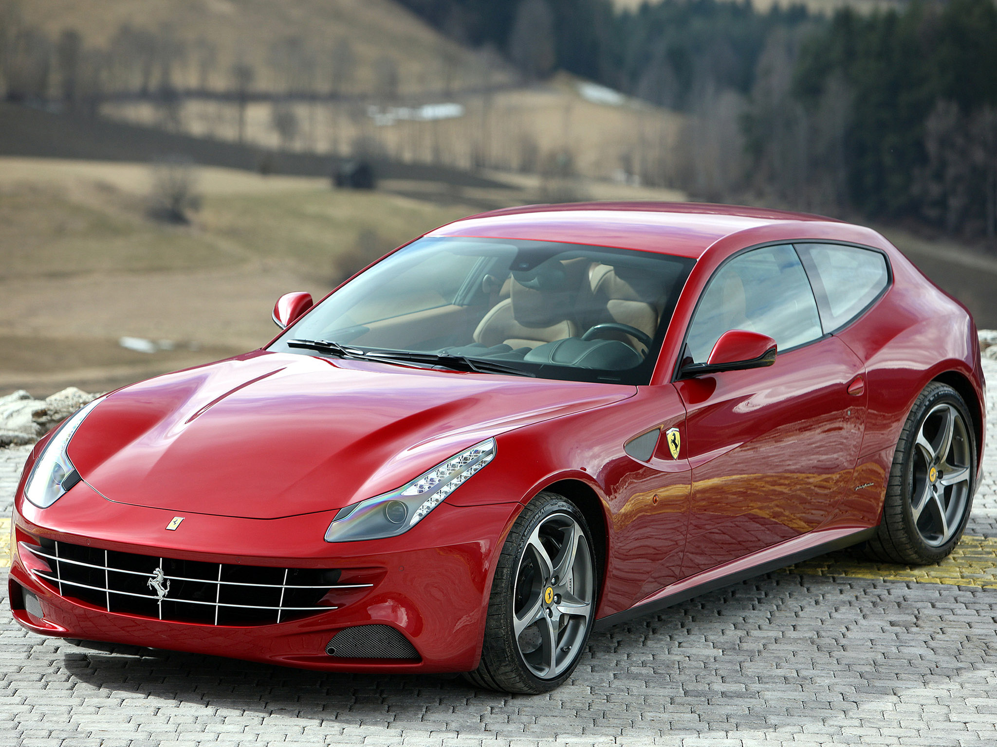 2011, Ferrari, Four, Ff, Supercar, Supercars Wallpaper