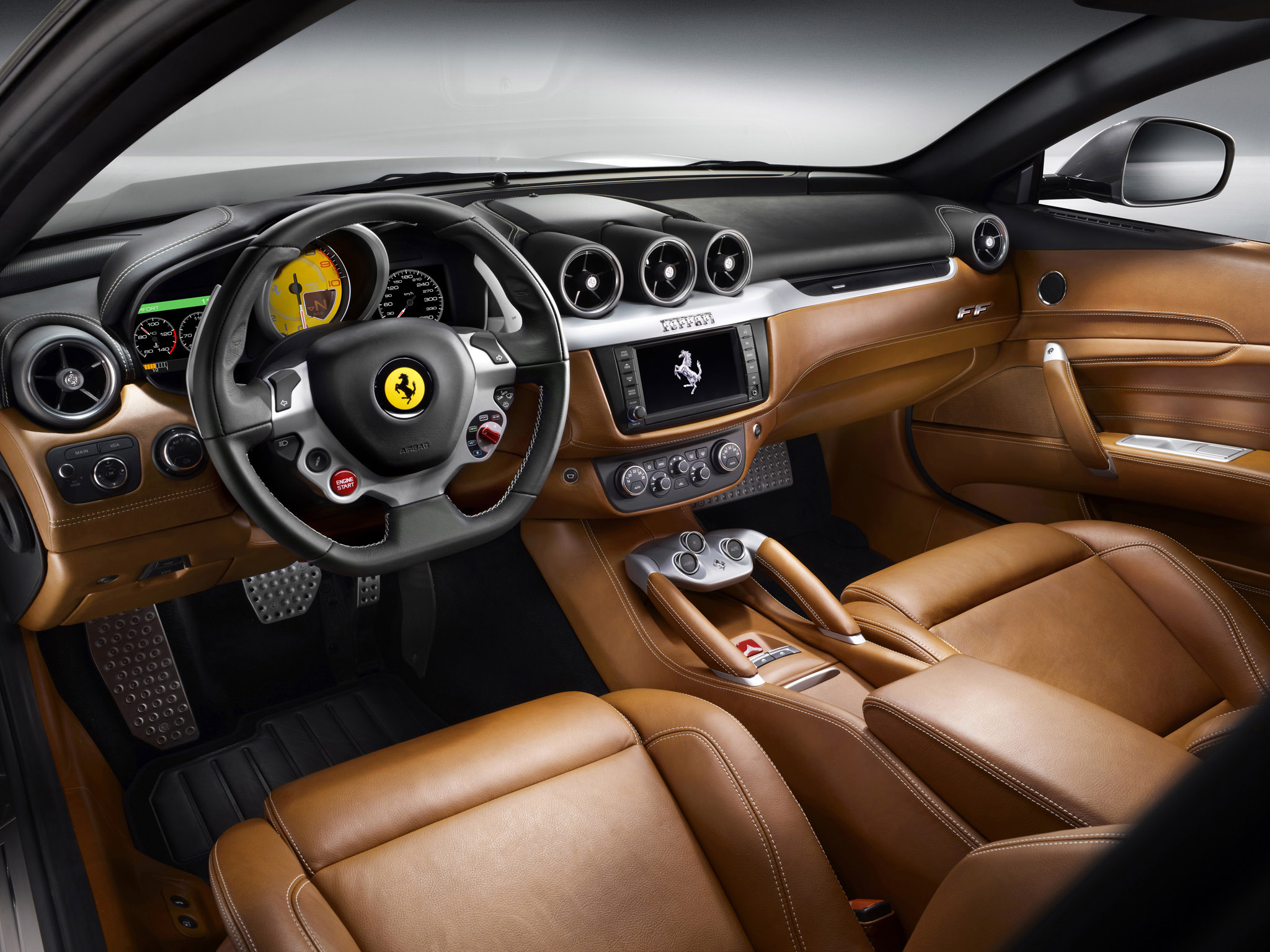 2011, Ferrari, Four, Ff, Supercar, Supercars, Hv Wallpaper