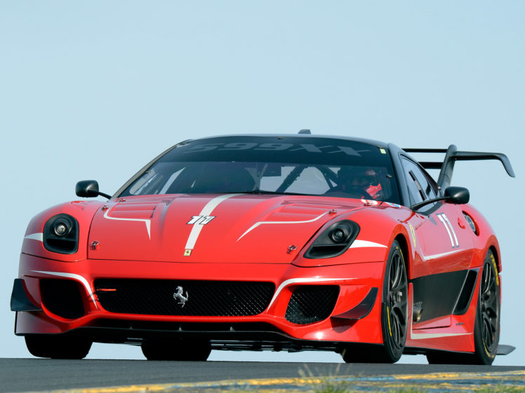 2012, Ferrari, 599xx, Evoluzione, Supercar, Supercars, Race, Racing HD Wallpaper Desktop Background