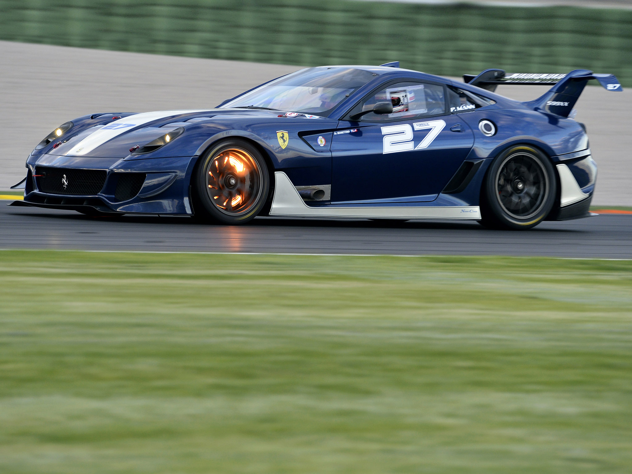 2012, Ferrari, 599xx, Evoluzione, Supercar, Supercars, Race, Racing, Fire Wallpaper