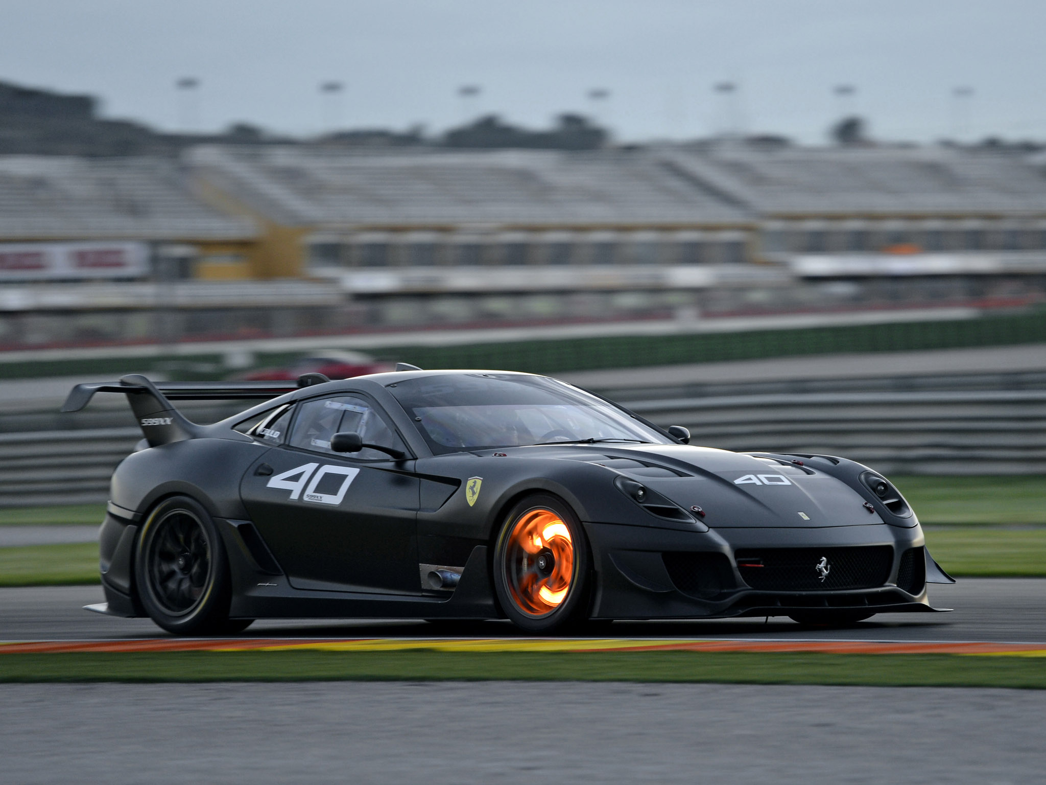 2012, Ferrari, 599xx, Evoluzione, Supercar, Supercars, Race, Racing, Fire Wallpaper