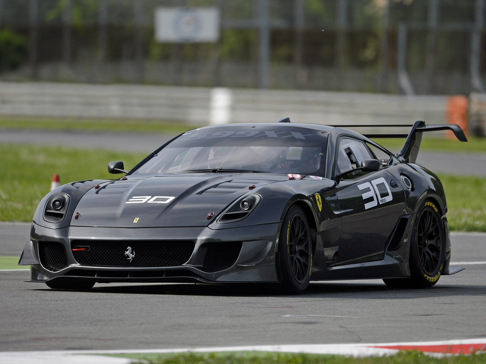 2012, Ferrari, 599xx, Evoluzione, Supercar, Supercars, Race, Racing Wallpaper