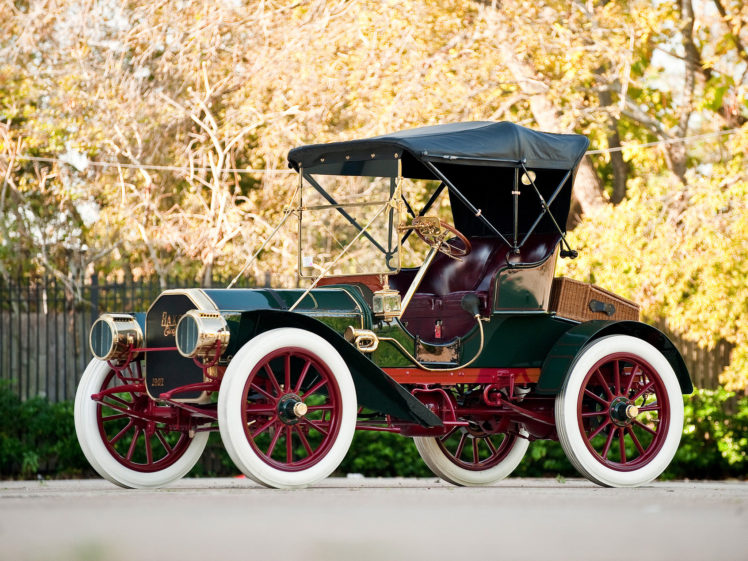 1907, Baker, Electric, Model m, Roadster, Retro HD Wallpaper Desktop Background
