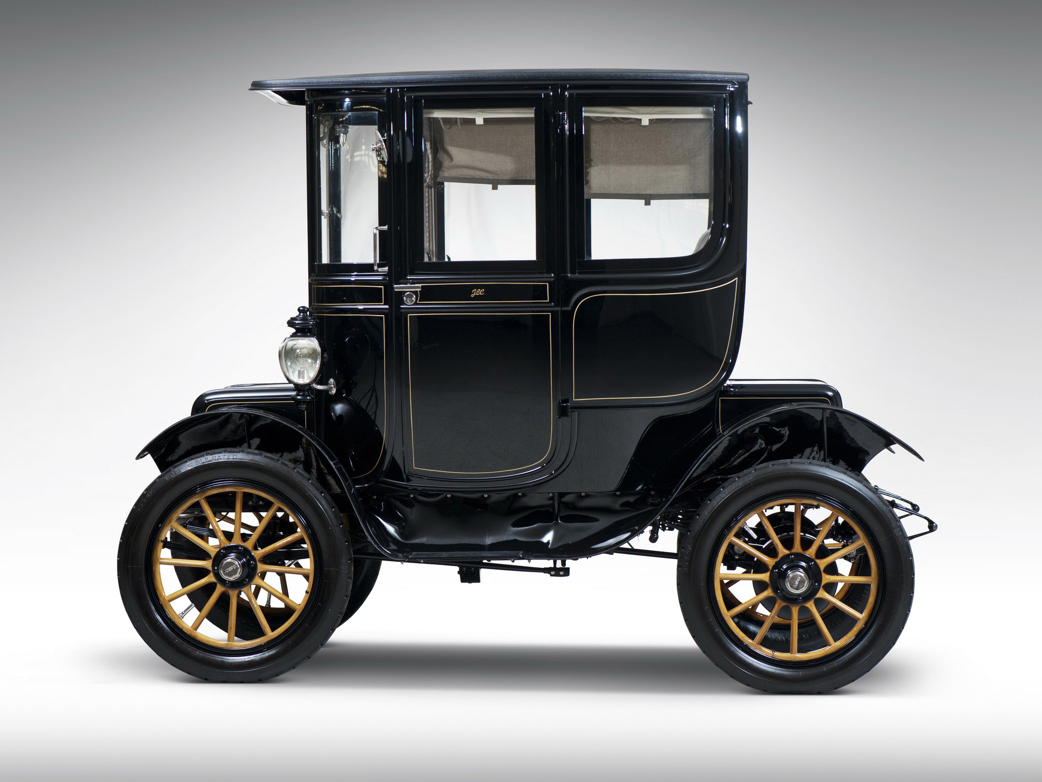 1912, Baker, Electric, Model v, Special, Extension, Coupe, Retro Wallpaper