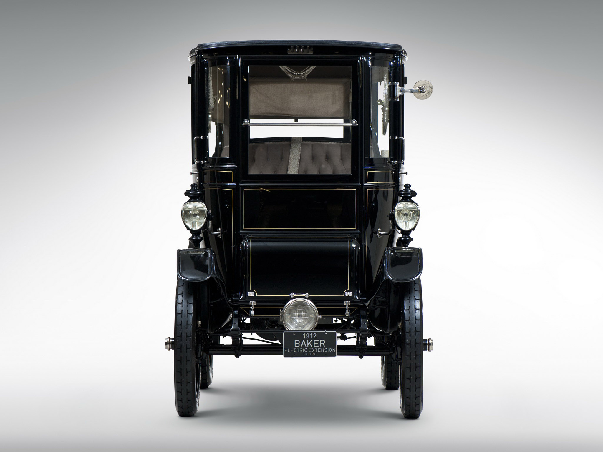 1912, Baker, Electric, Model v, Special, Extension, Coupe, Retro Wallpaper