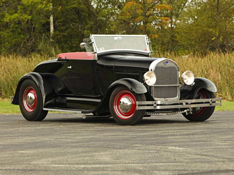 1929, Ford, Model a, Roadster, Retro, Hot, Rod, Rods HD Wallpaper Desktop Background