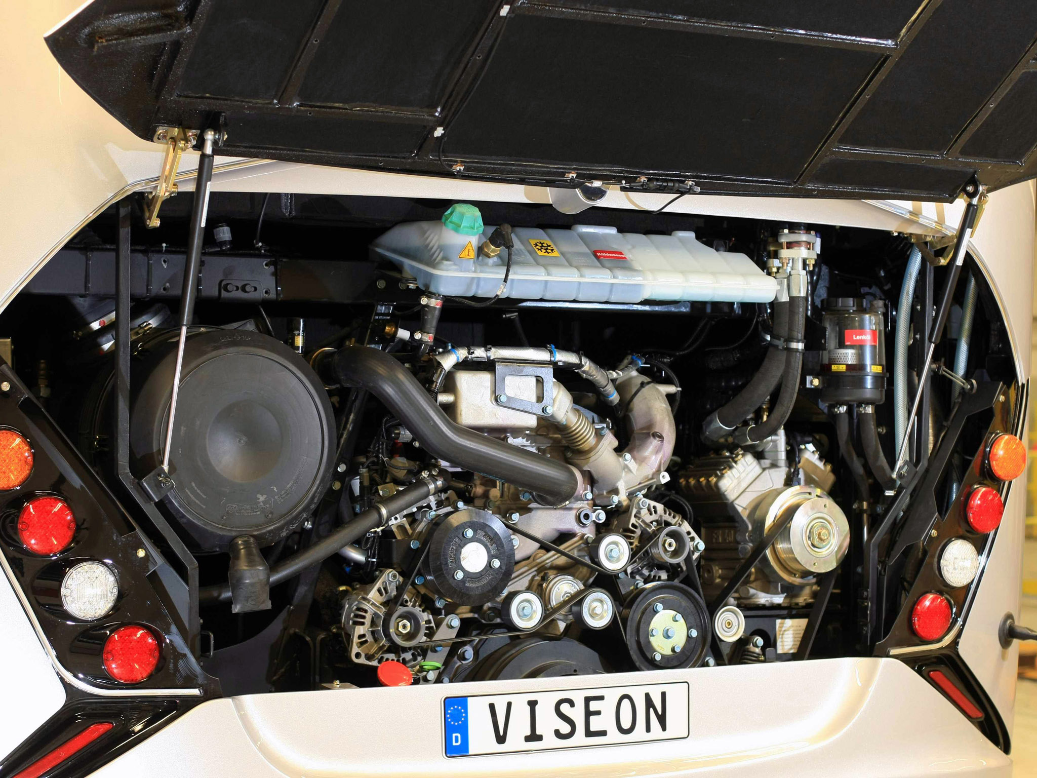 2010, Viseon, C13, Bus, Transport, Engine, Engines Wallpaper