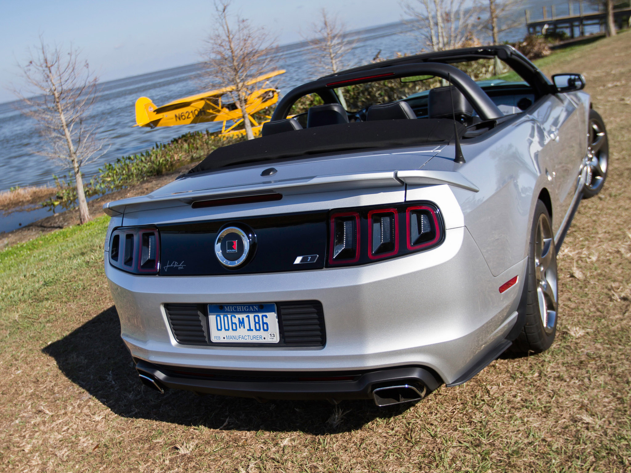 2013, Roush, Ford, Mustang, Stage 1, Convertible, Muscle, Supercar, Supercars Wallpaper