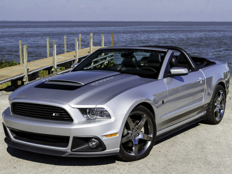 2013, Roush, Ford, Mustang, Stage 1, Convertible, Muscle, Supercar, Supercars HD Wallpaper Desktop Background