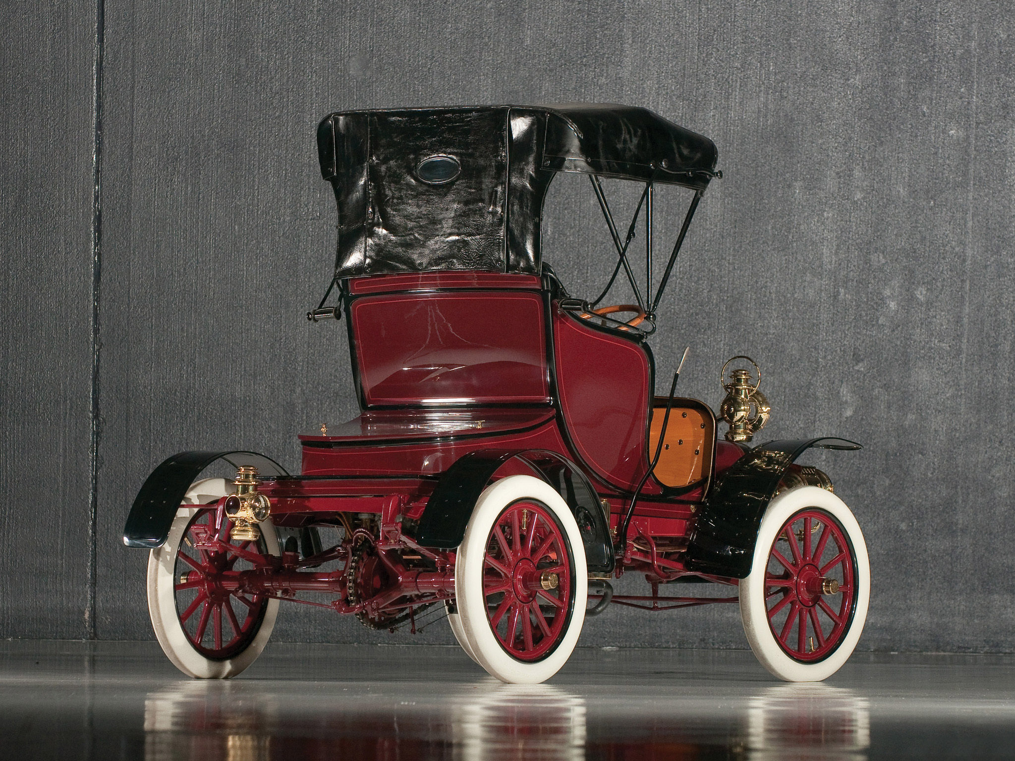 1906, Cadillac, Model k, Light, Runabout, Retro Wallpaper