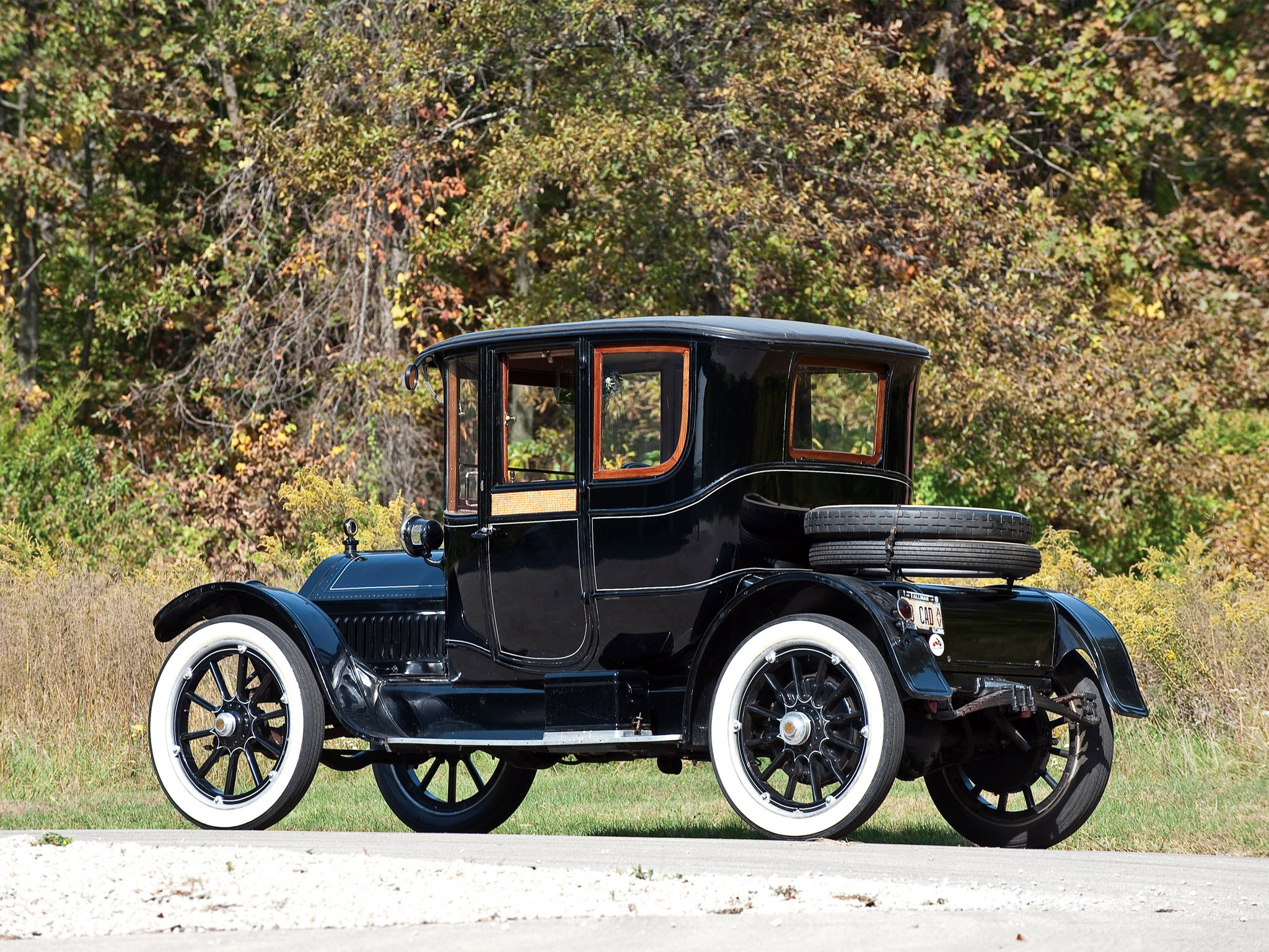 1913, Cadillac, Model 30, Coupe, Retro Wallpaper