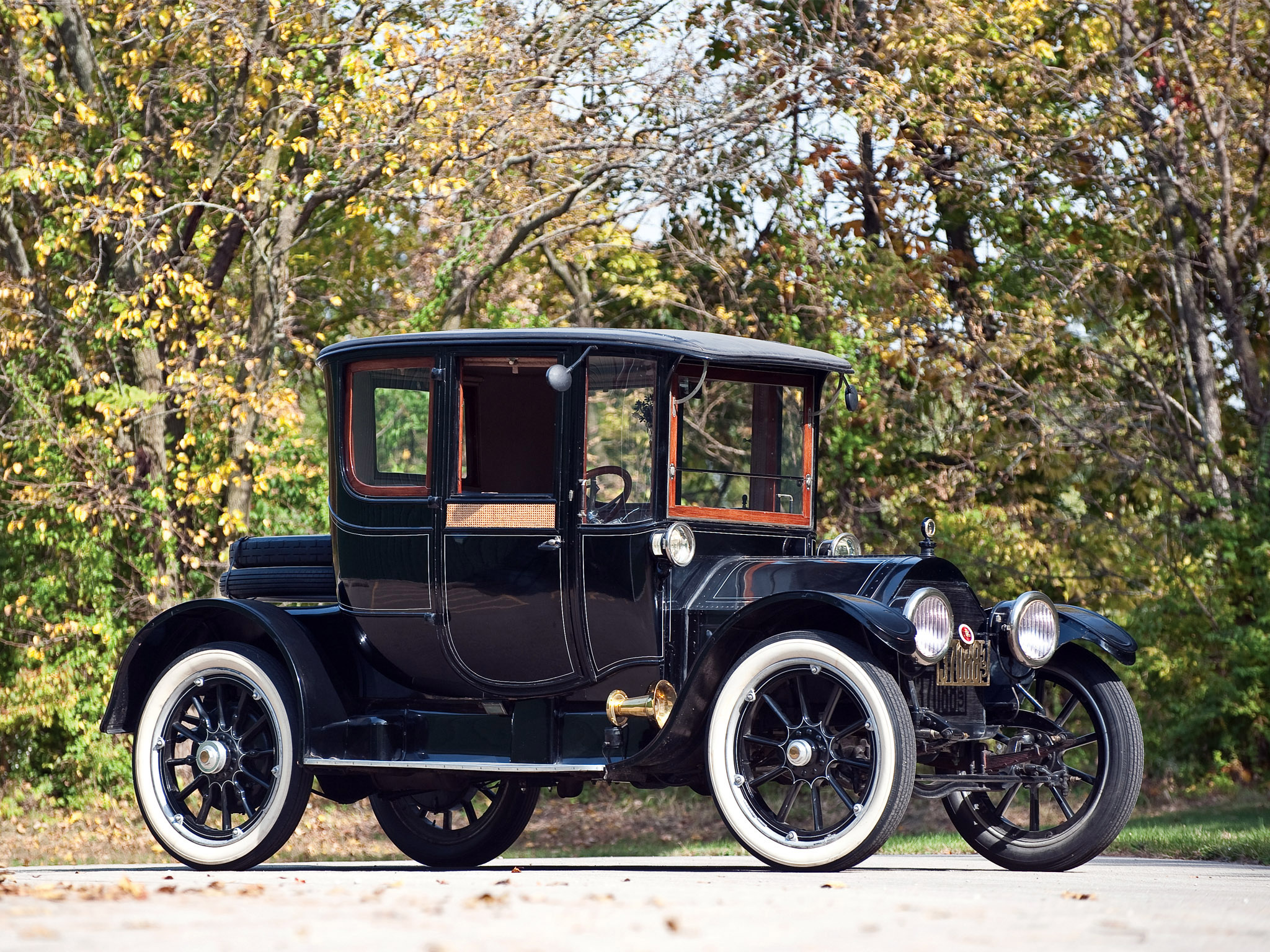 1913, Cadillac, Model 30, Coupe, Retro Wallpaper