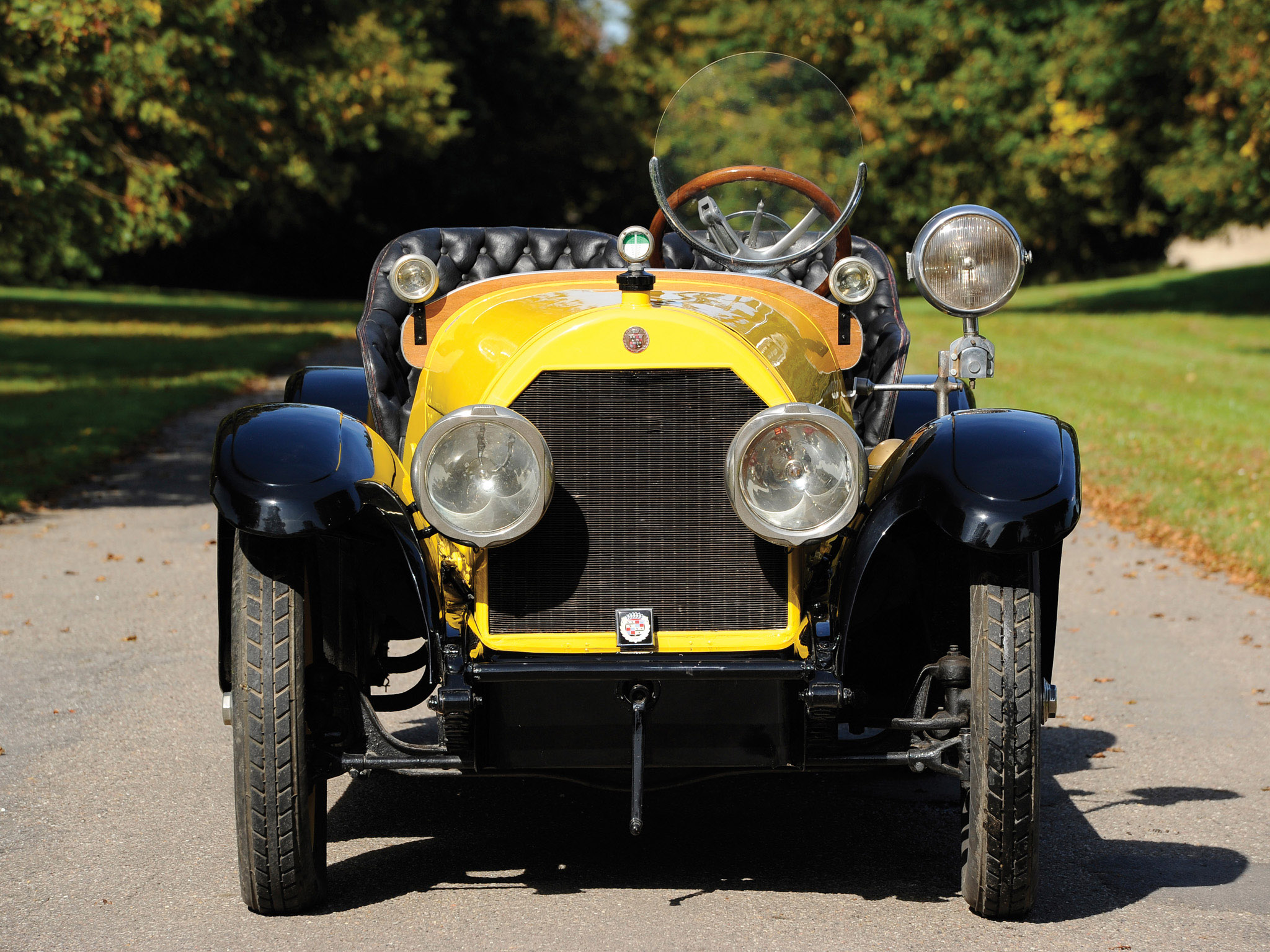 1918, Cadillac, Model 57, Raceabout, Retro, Race, Racing Wallpaper