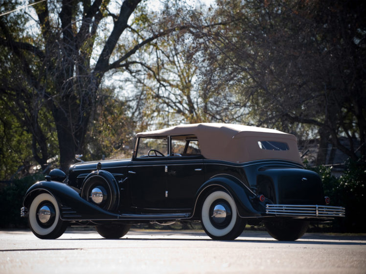 1933, Cadillac, V16, Convertible, Phaeton, Fleetwood, Luxury, Retro HD Wallpaper Desktop Background