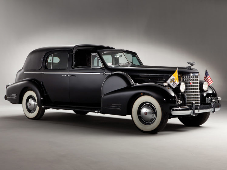 1938, Cadillac, Sixteen, V16, Series 90, Luxury, Retro HD Wallpaper Desktop Background