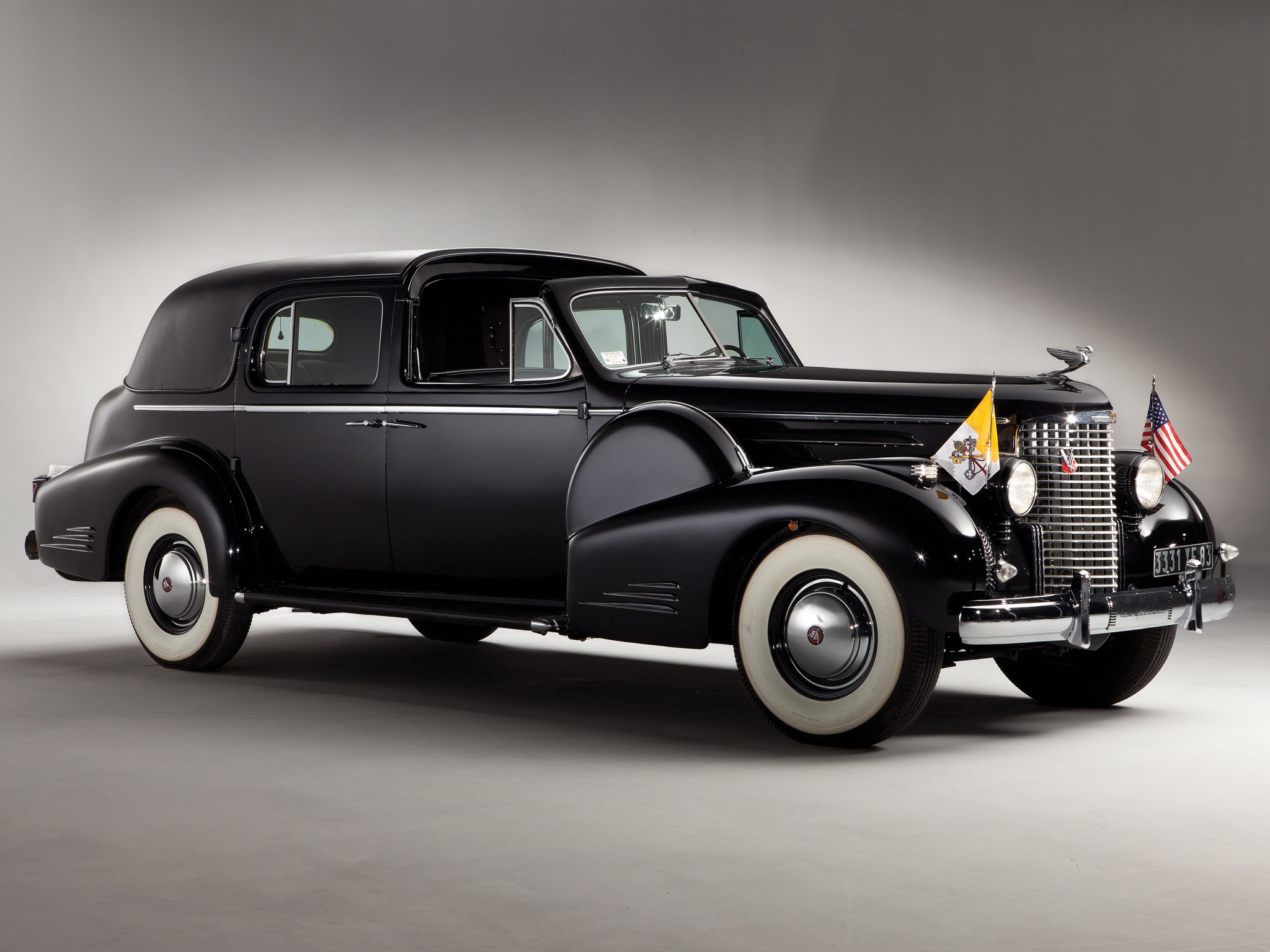 1938, Cadillac, Sixteen, V16, Series 90, Luxury, Retro Wallpaper