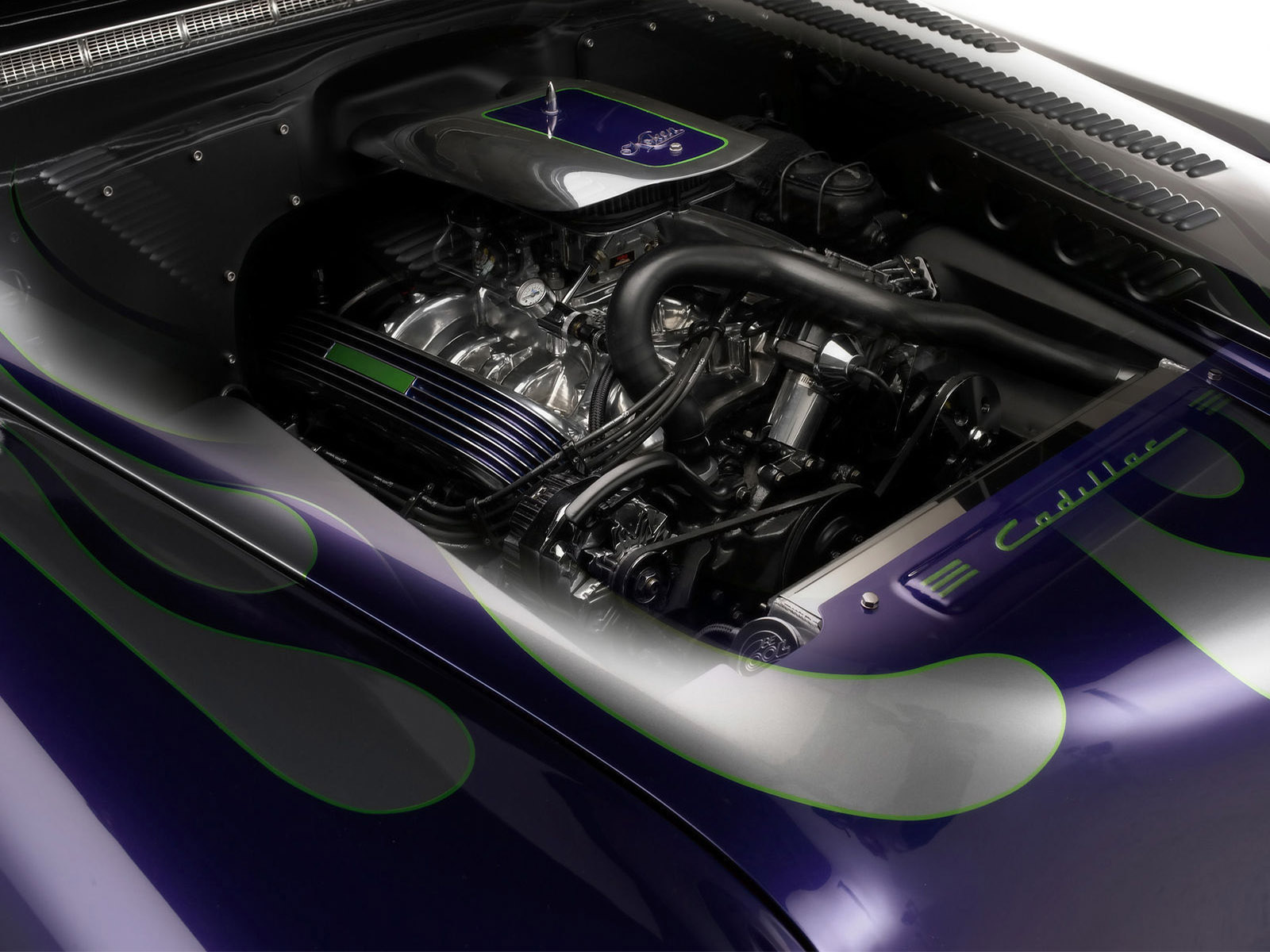 1956, Cadillac, Firemaker, Custom, Lowrider, Retro, Luxury, Lowriders, Engine, Engines Wallpaper