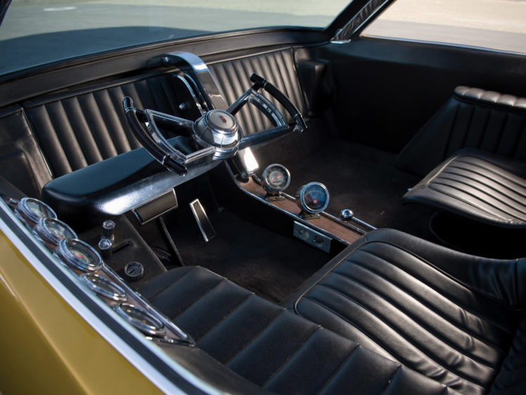 1965, Dodge, Deora, Pickup, Truck, Concept, Hot, Rod, Rods, Classic, Muscle, Interior HD Wallpaper Desktop Background