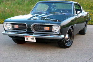 1968, Plymouth, Barracuda, Classic, Muscle