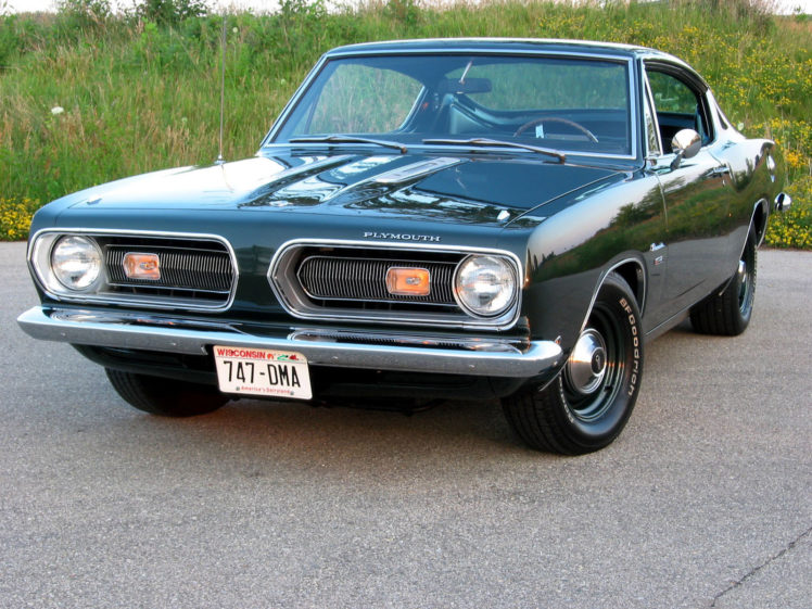 1968, Plymouth, Barracuda, Classic, Muscle HD Wallpaper Desktop Background
