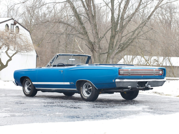 1968, Plymouth, Gtx, Convertible, Claasic, Muscle HD Wallpaper Desktop Background