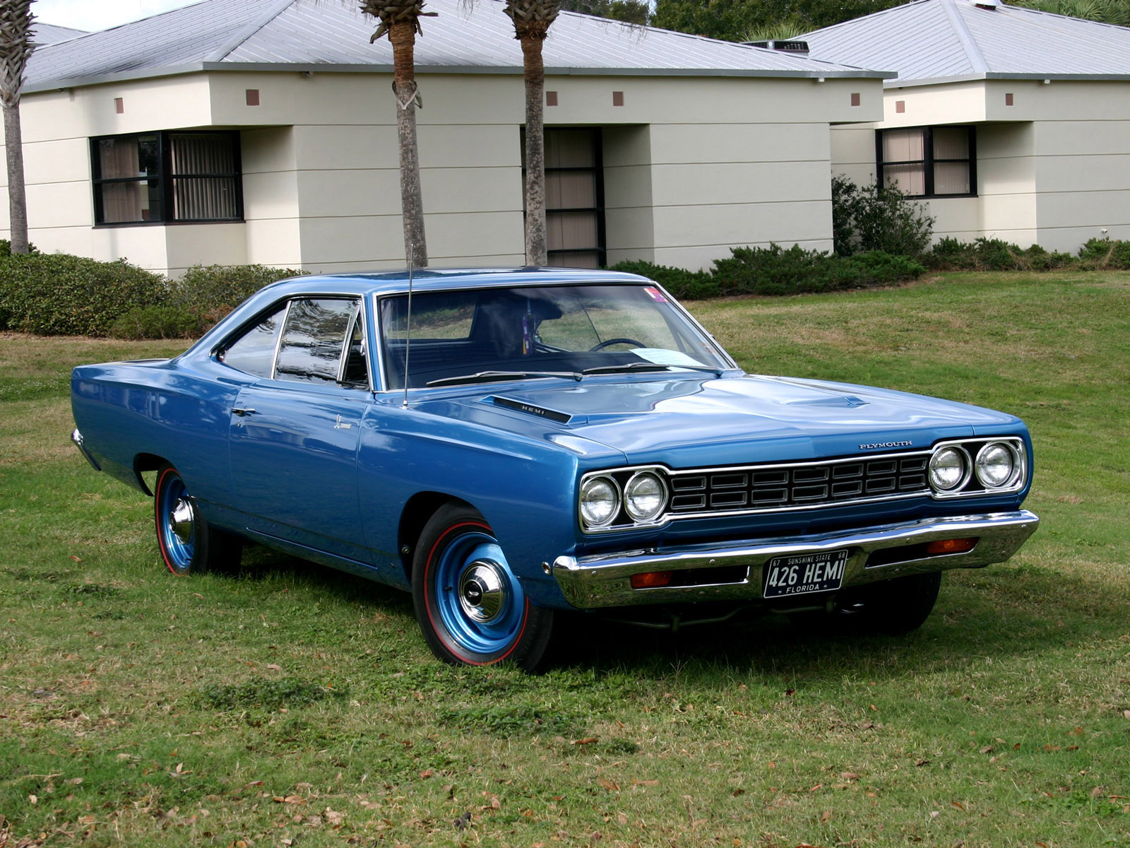 1968, Plymouth, Road, Runner, Classic, Muscle Wallpaper