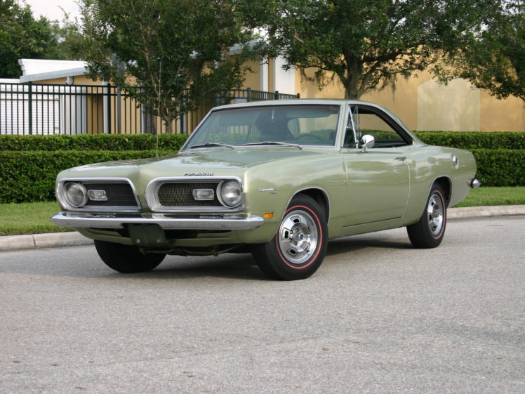 1969, Plymouth, Barracuda, Classic, Muscle HD Wallpaper Desktop Background