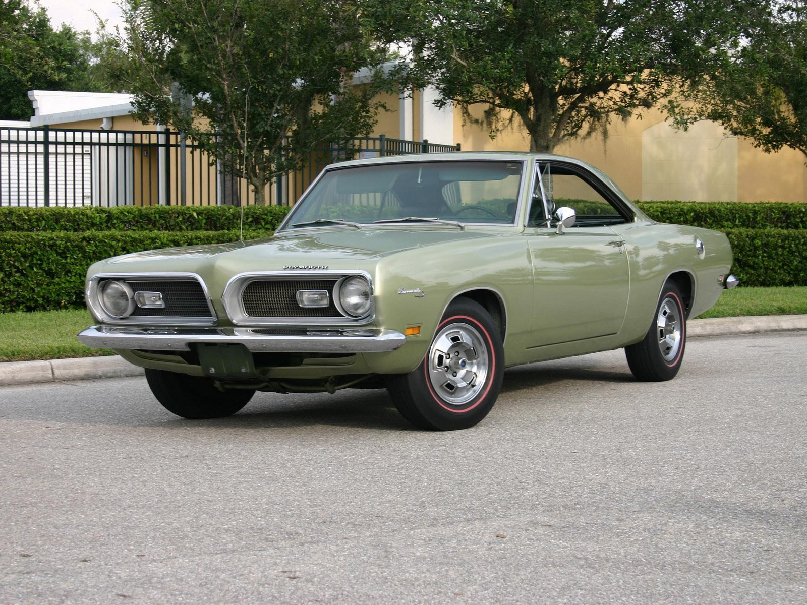 1969, Plymouth, Barracuda, Classic, Muscle Wallpaper