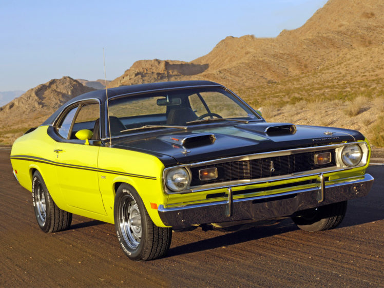 1970, Plymouth, Duster, Classic, Muscle HD Wallpaper Desktop Background