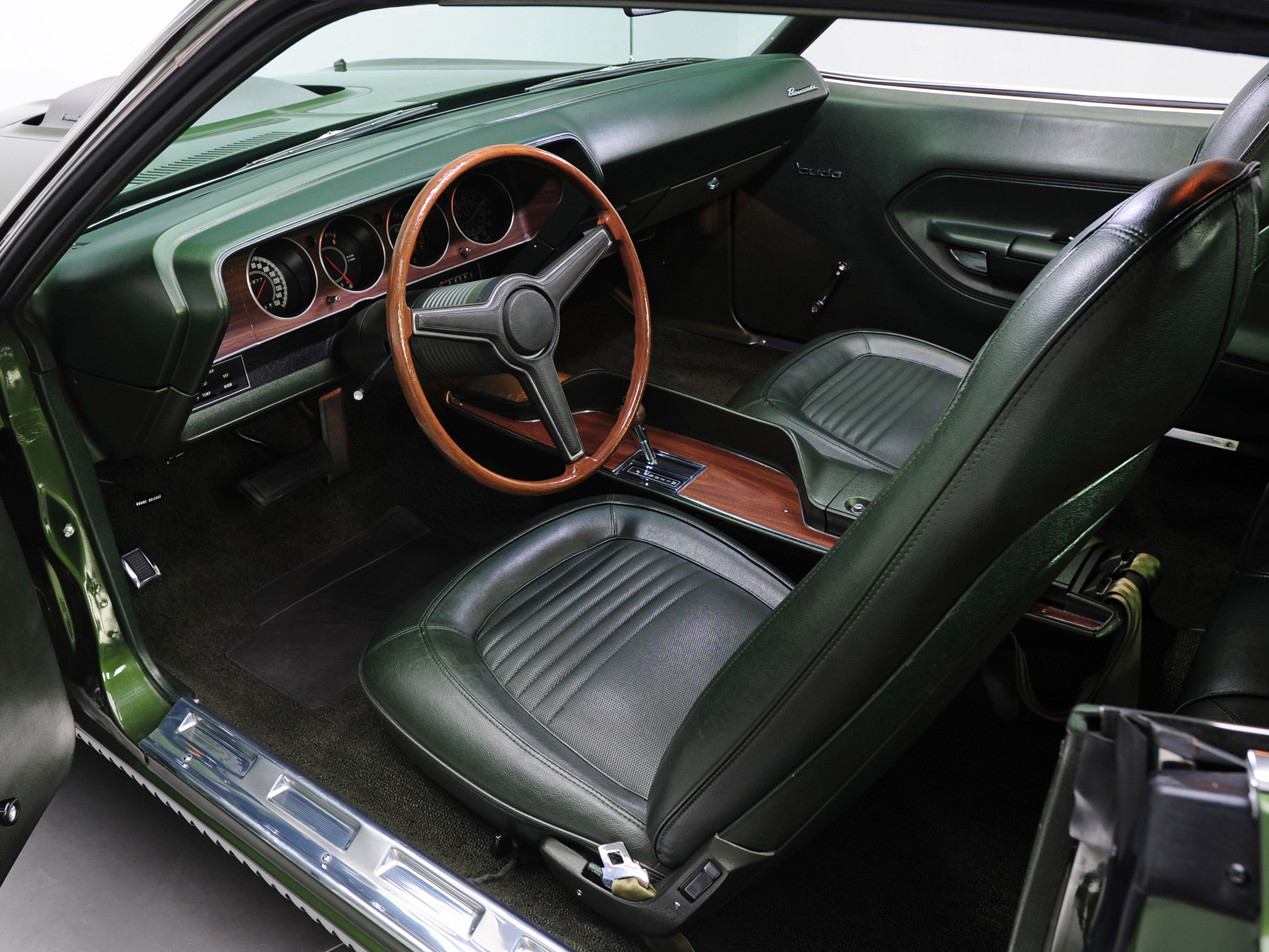1970 Plymouth Hemi Cuda Classic Muscle Interior