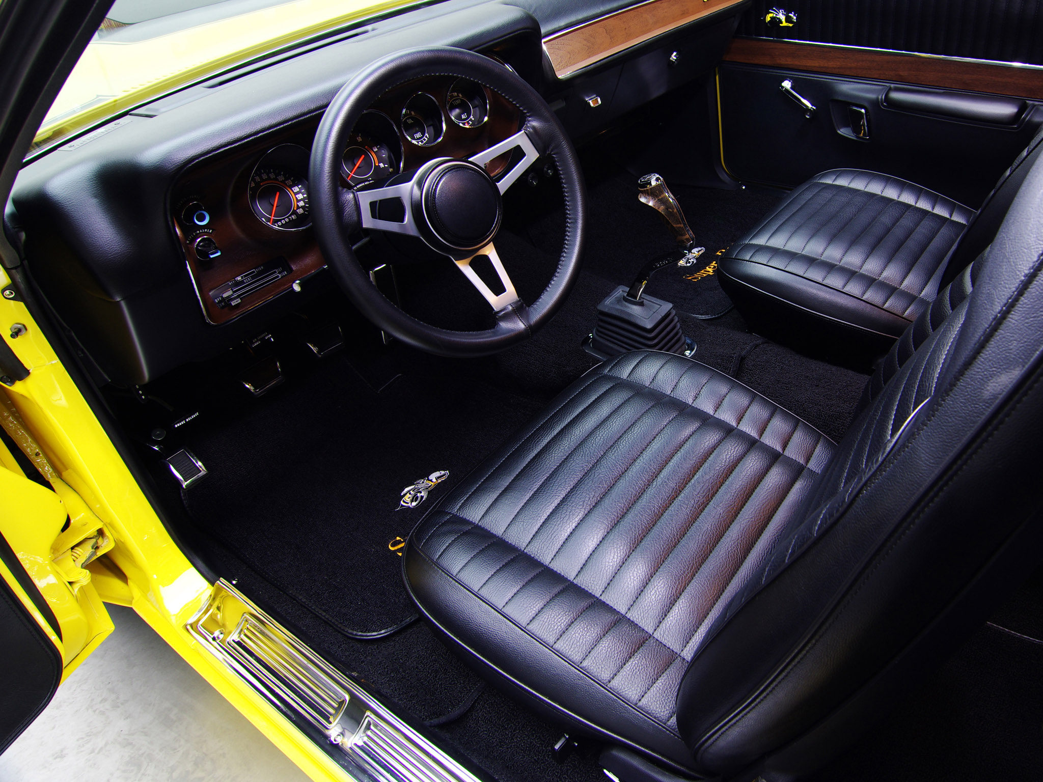 1971, Dodge, Charger, Super, Bee, Classic, Muscle, Interior Wallpaper