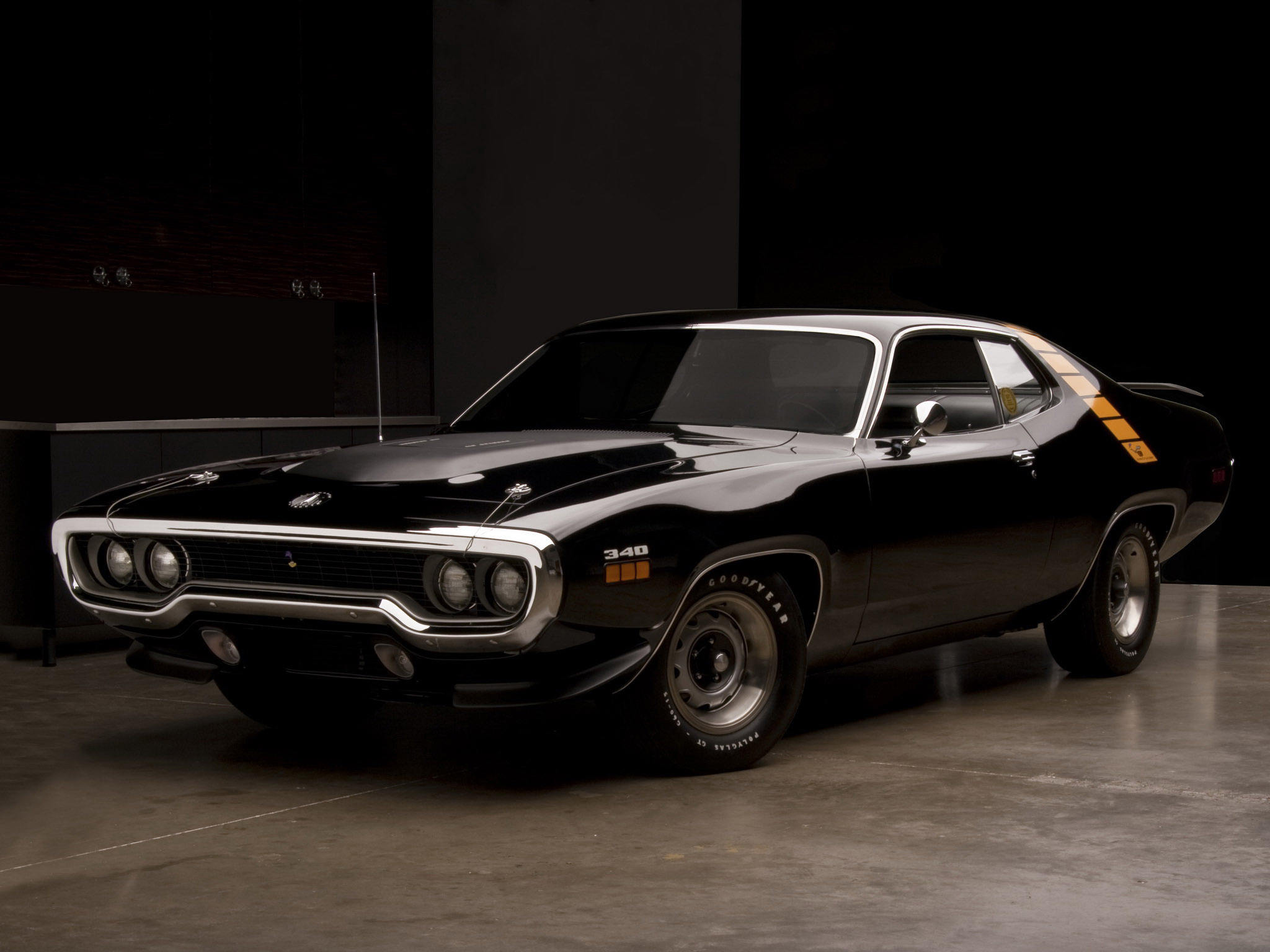 1971, Plymouth, Road, Runner, 340, Muscle, Classic Wallpaper