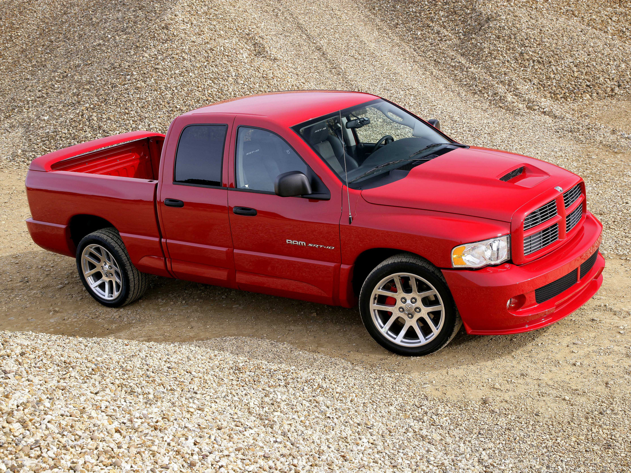 2004, Dodge, Ram, Srt 10, Truck, Muscle Wallpaper