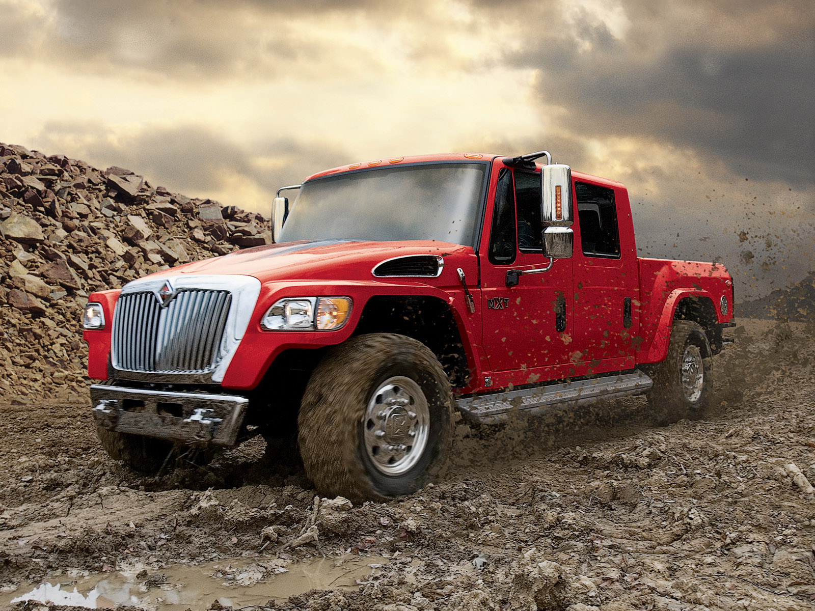 2004, International, Mxt, 4x4, Offroad, Truck Wallpaper