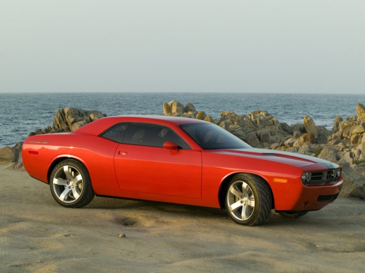 2005, Dodge, Challenger, Concept, Muscle HD Wallpaper Desktop Background