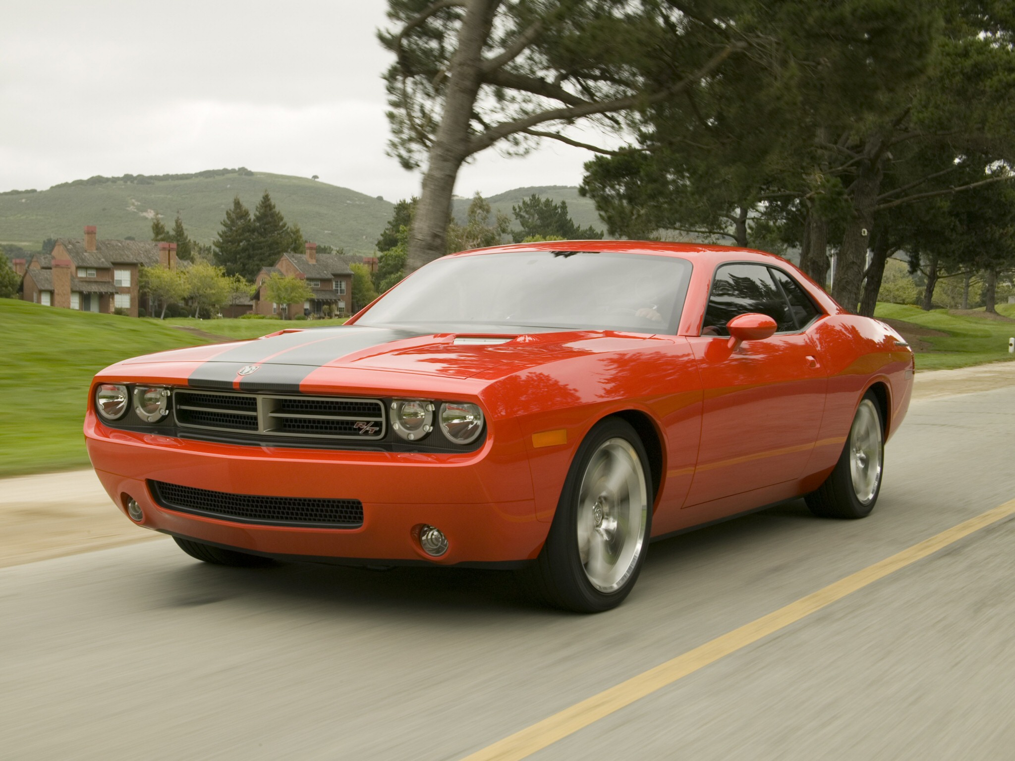 2005, Dodge, Challenger, Concept, Muscle Wallpaper