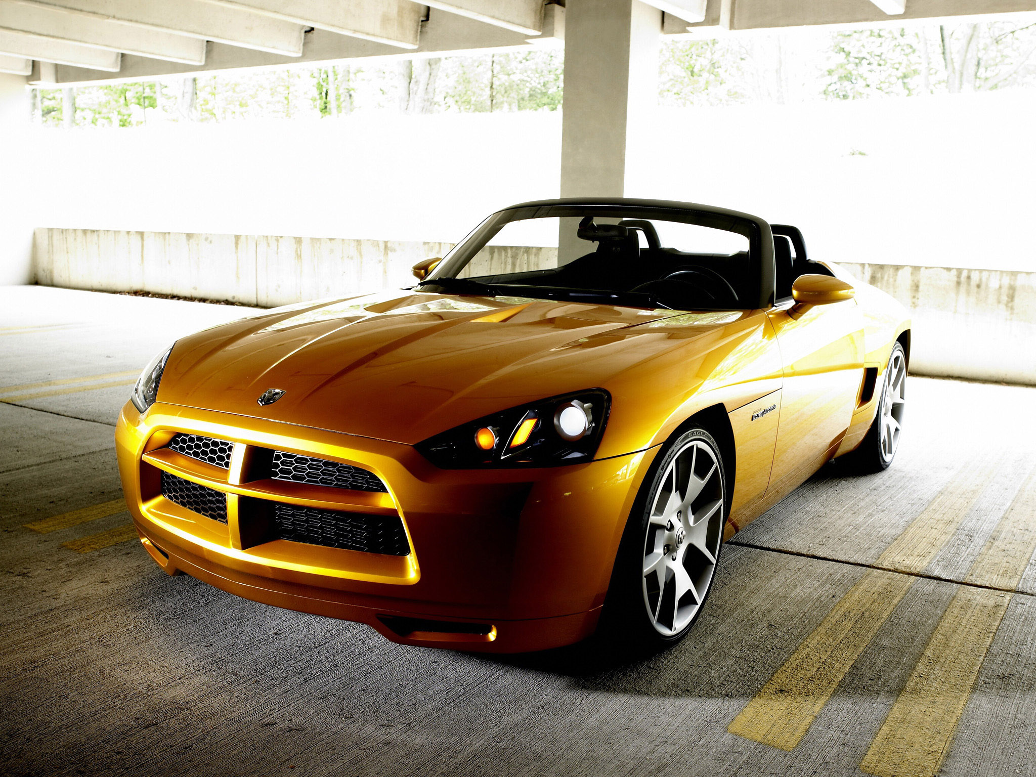 2007, Dodge, Demon, Roadster, Concept Wallpaper