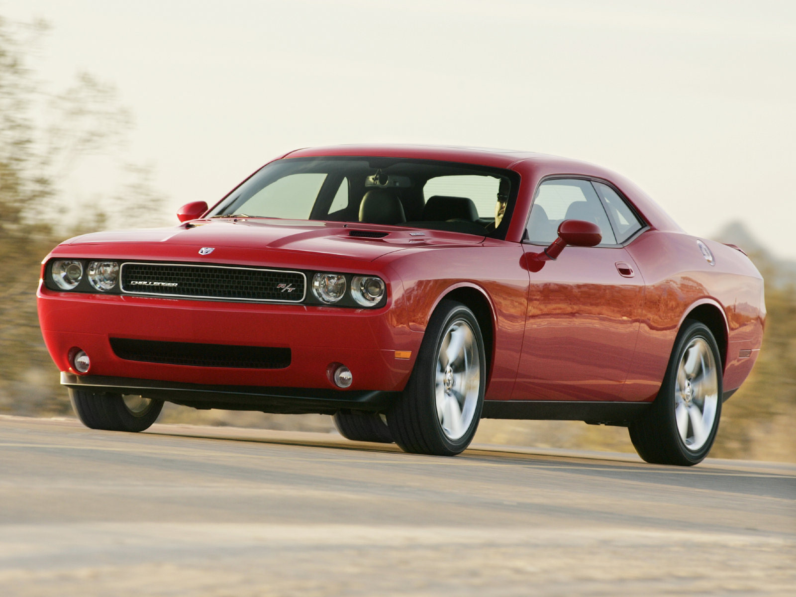 2008, Dodge, Challenger, R t, Muscle Wallpaper