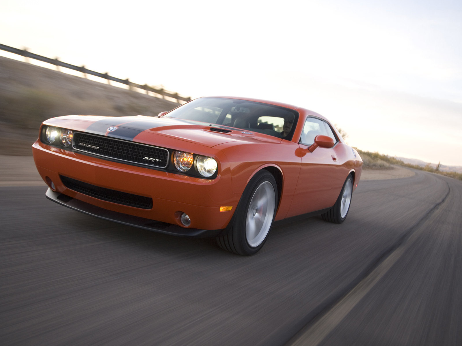 2008, Dodge, Challenger, Srt 8, Muscle Wallpaper
