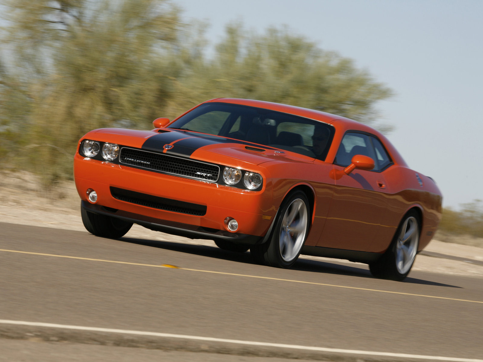 2008, Dodge, Challenger, Srt 8, Muscle Wallpaper